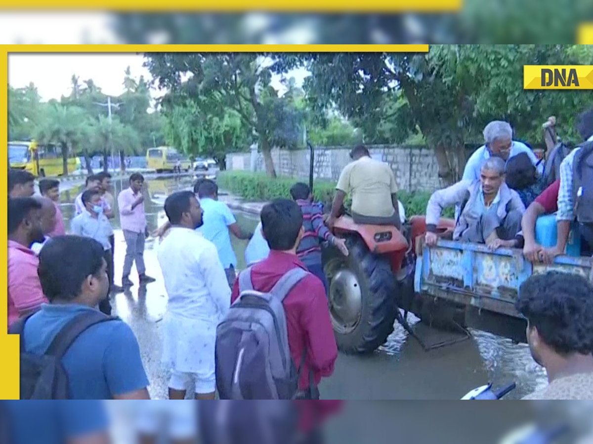 Bengaluru rains: With India's Silicon Valley submerged, IT employees use tractors to reach work