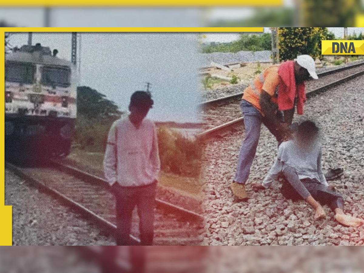 Viral Video: Telangana Boy Hit By Speeding Train While Making Insta Reel,  Chilling Video Surfaces