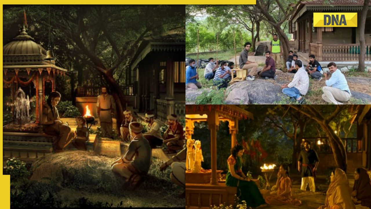 Rrr RRR: From concept art to final shot, makers share BTS images of Alia ...