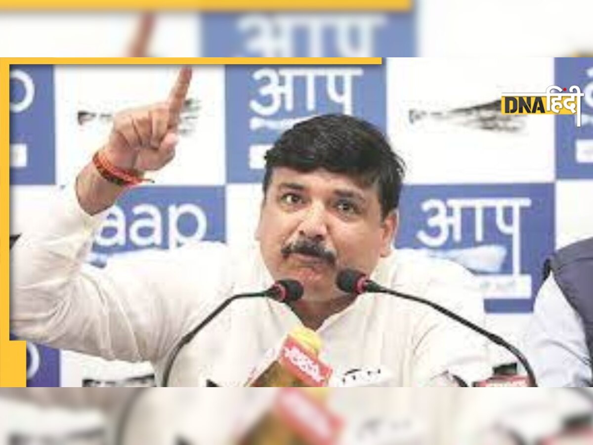और तेज हुई AAP बनाम उपराज्यपाल की 'लड़ाई', संजय सिंह ने वियन सक्सेना के नोटिस को फाड़ा