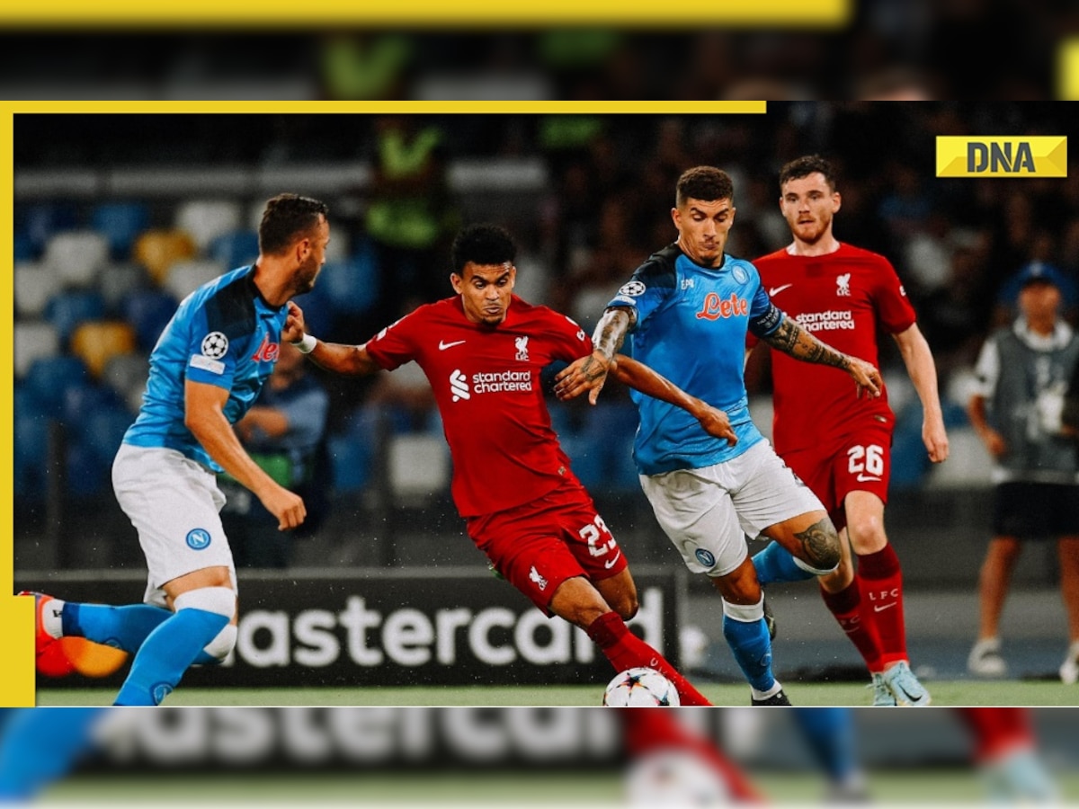 UEFA Champions League: Napoli beats Liverpool by 4-1 as Piotr Zielnski scores a double