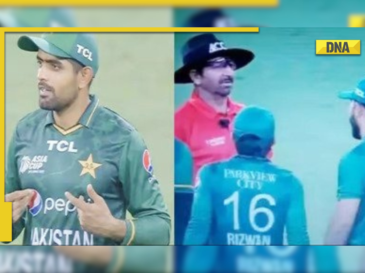 WATCH: 'Main kaptaan hu' irked Babar Azam to umpires after Rizwan appeal for DRS against Sri Lanka in Asia Cup