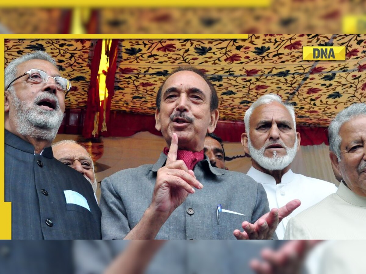 Article 370 can’t be restored, won’t mislead people: Ghulam Nabi Azad at Kashmir rally