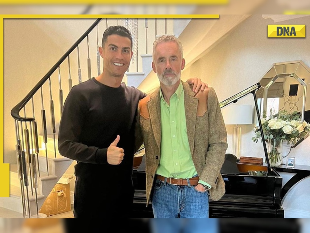 Fans slam Cristiano Ronaldo for posting pic with controversial figure Jordan Peterson