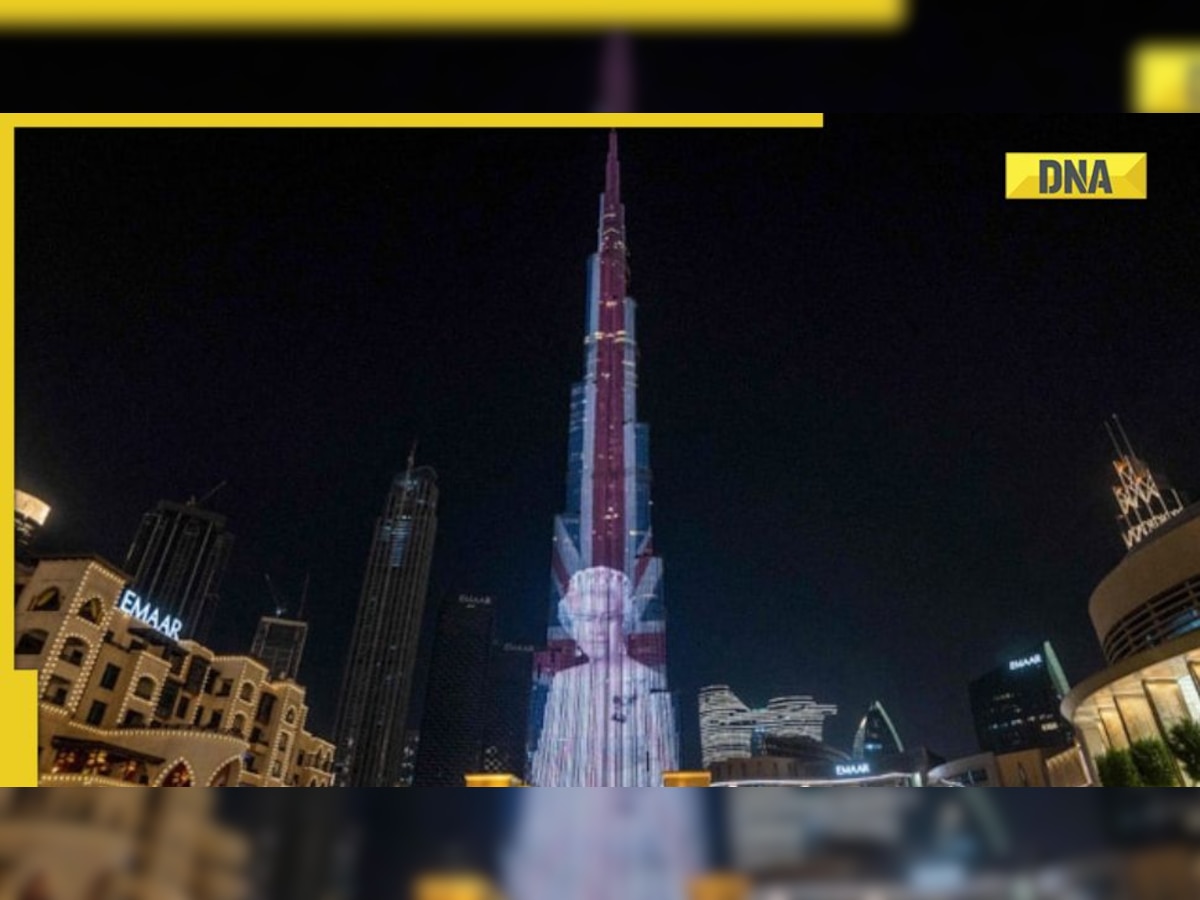 Viral video: Burj Khalifa pays homage to Queen Elizabeth II