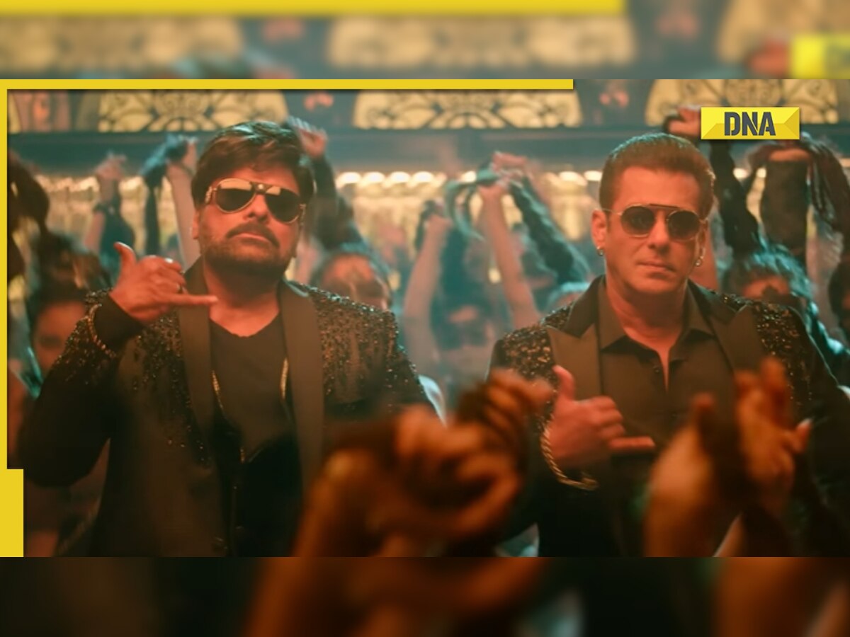 GodFather: Chiranjeevi, Salman Khan set dance floor on fire in Thaar Maar Thakkar Maar song promo