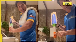 Sachin Tendulkar shares video to clean bat grip, gets schooled by netizens for wasting water