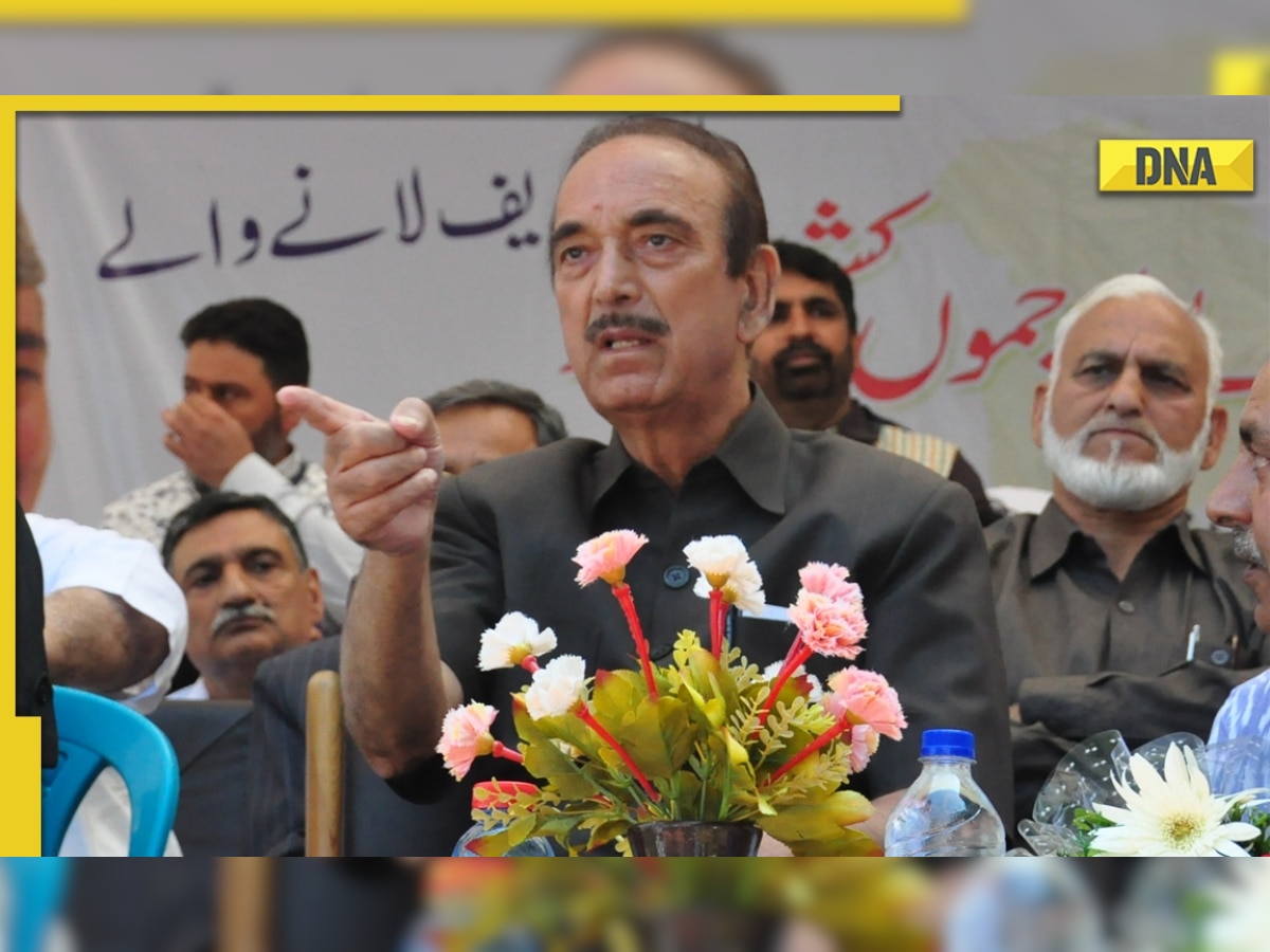 Can't promise Article 370 restoration, but can guarantee return of statehood for J&K: Azad cites PM, Shah's 'promise'