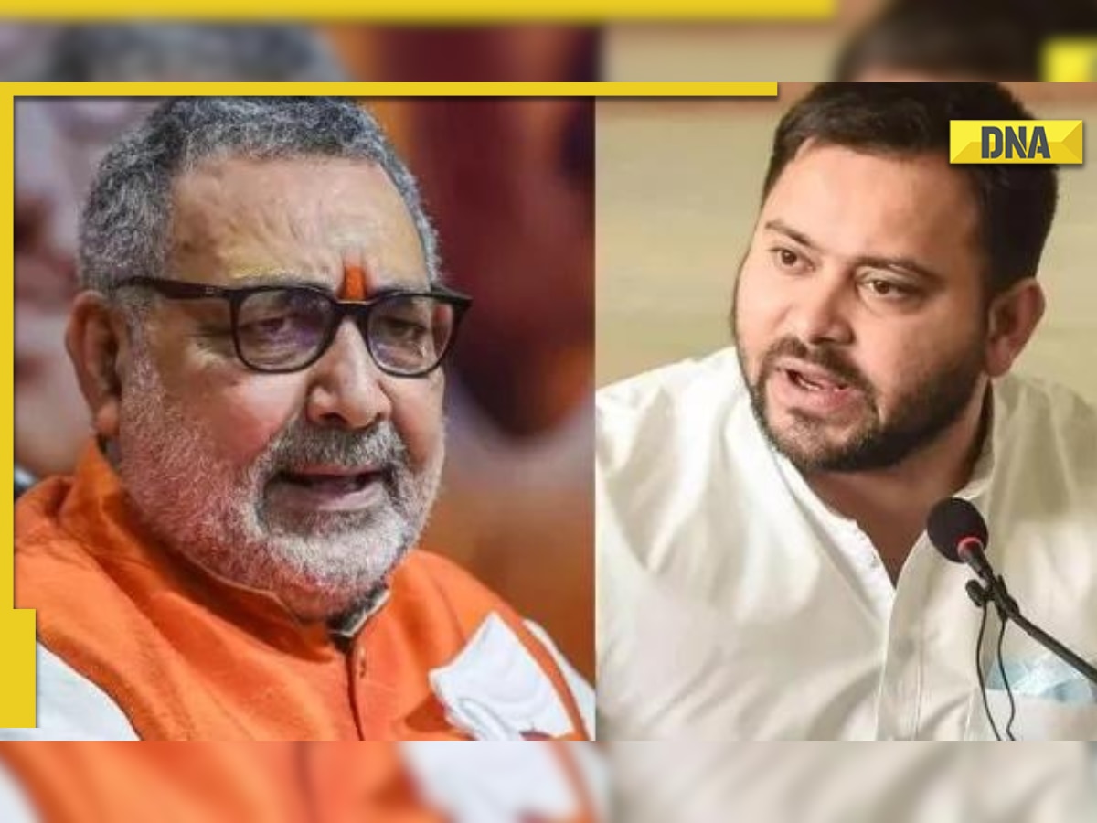 ‘If a rape happens, is it their CM who is doing it?’: Tejashwi Yadav hits back at Giriraj Singh over Jungle Raj remark