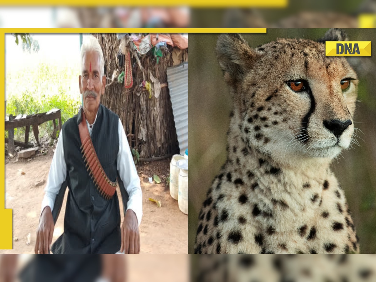 Once a dreaded dacoit, Ramesh Sikarwar is now a 'Cheetah Mitra' raising awareness about big cats being brought to India