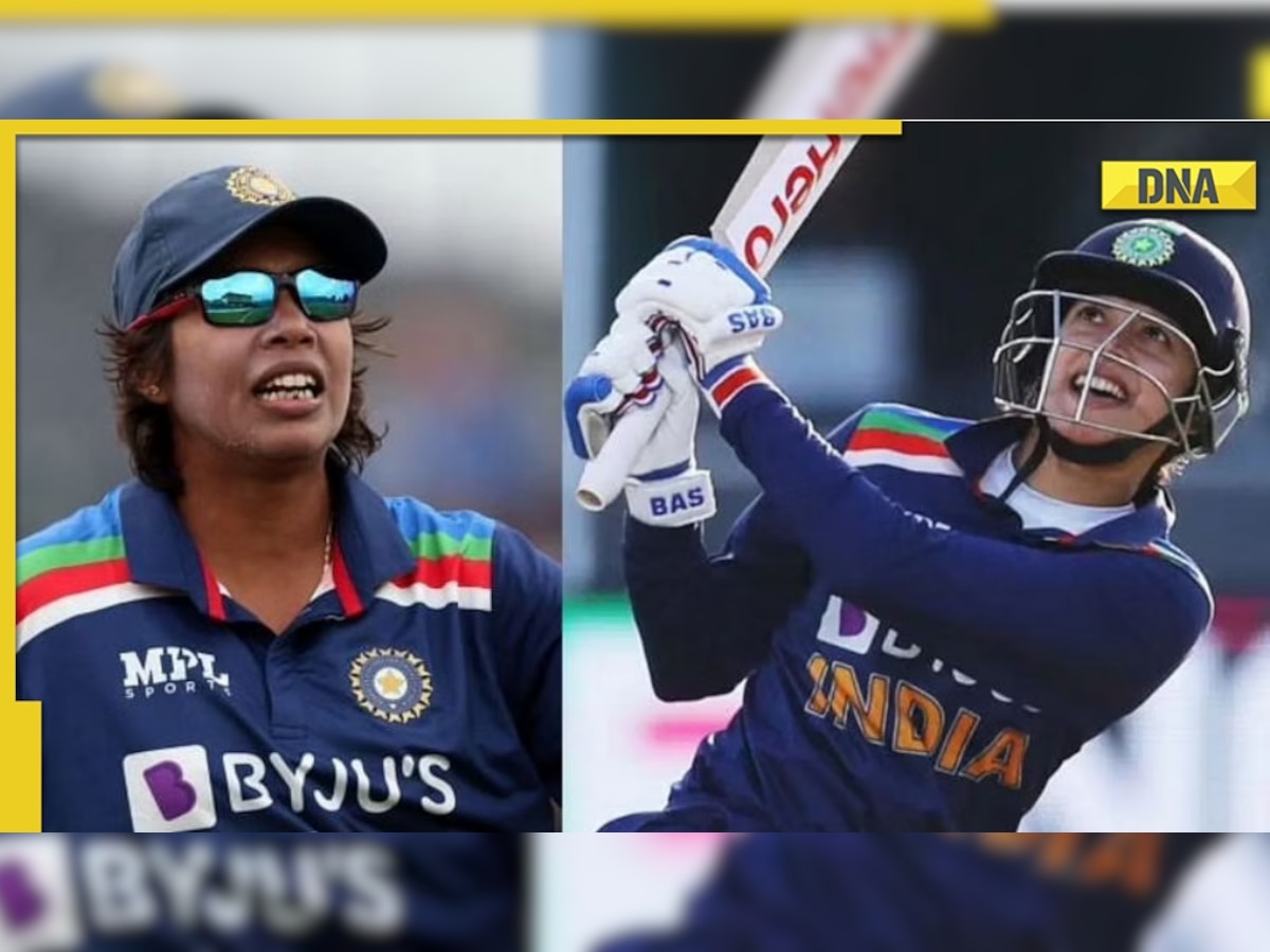 Smriti Mandhana dedicates her 'Player of the match' award to veteran pace bowler Jhulan Goswami