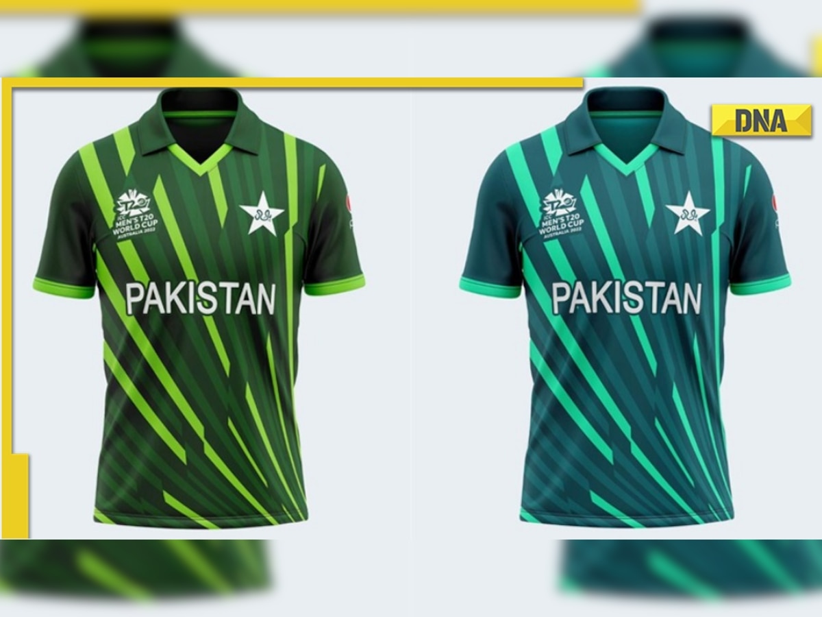 Pakistan cricket team unveils its new jersey ahead of the ICC