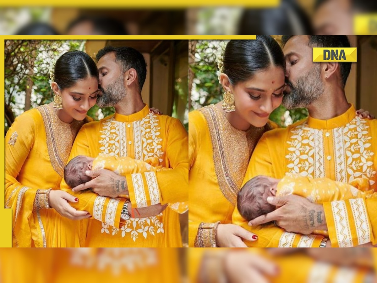 Sonam Kapoor, Anand Ahuja share first picture of their son, name him Vayu Kapoor Ahuja