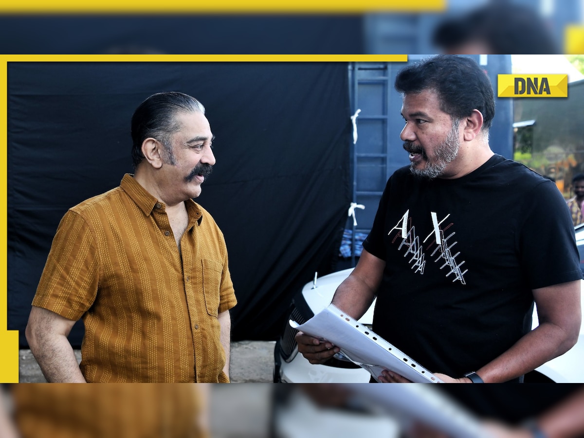 Kamal Haasan's photos with director Shankar go viral as he resumes Indian 2 shoot