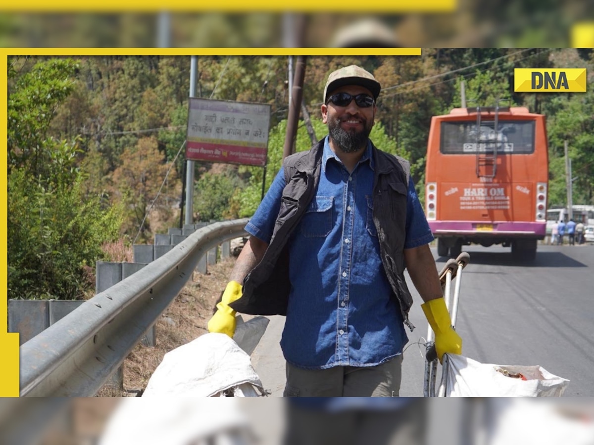 Meet Pradeep Sangwan, the Haryana man who has pledged to clean up litter from Himalayas