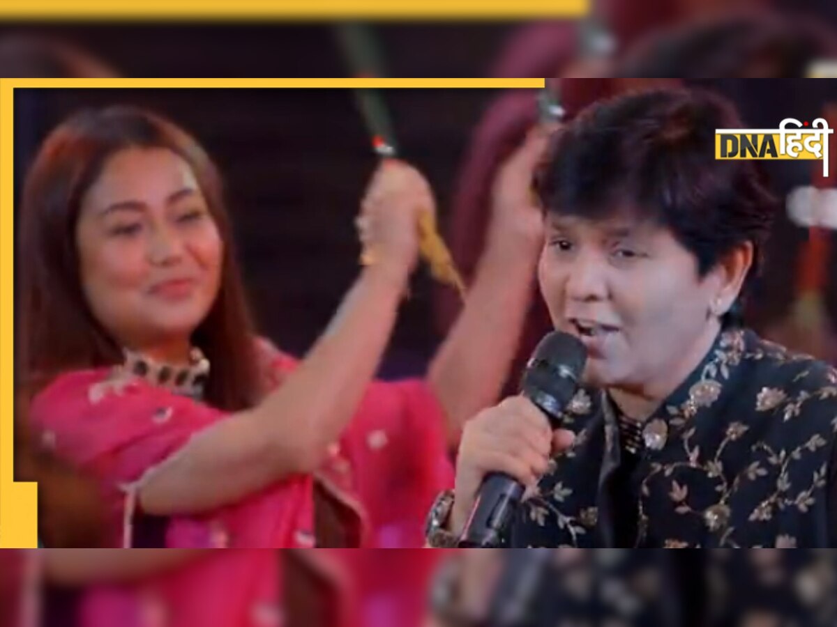 Fact Check: Neha Kakkar और Falguni Pathak का हो गया पैचअप! Indian Idol 13 के सेट पर साथ में नजर आईं सिंगर 