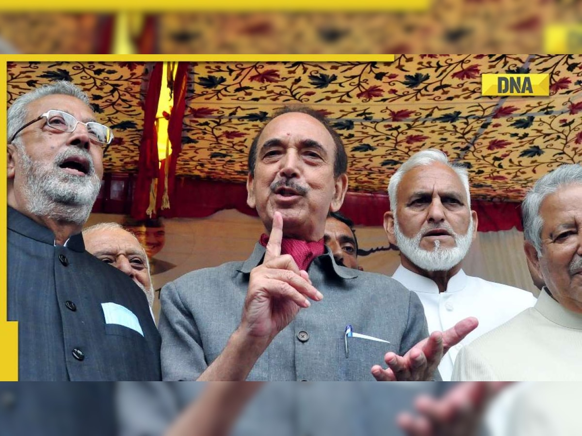 Ghulam Nabi Azad launches ‘Democratic Azad Party’: Know key focuses of new J-K party 