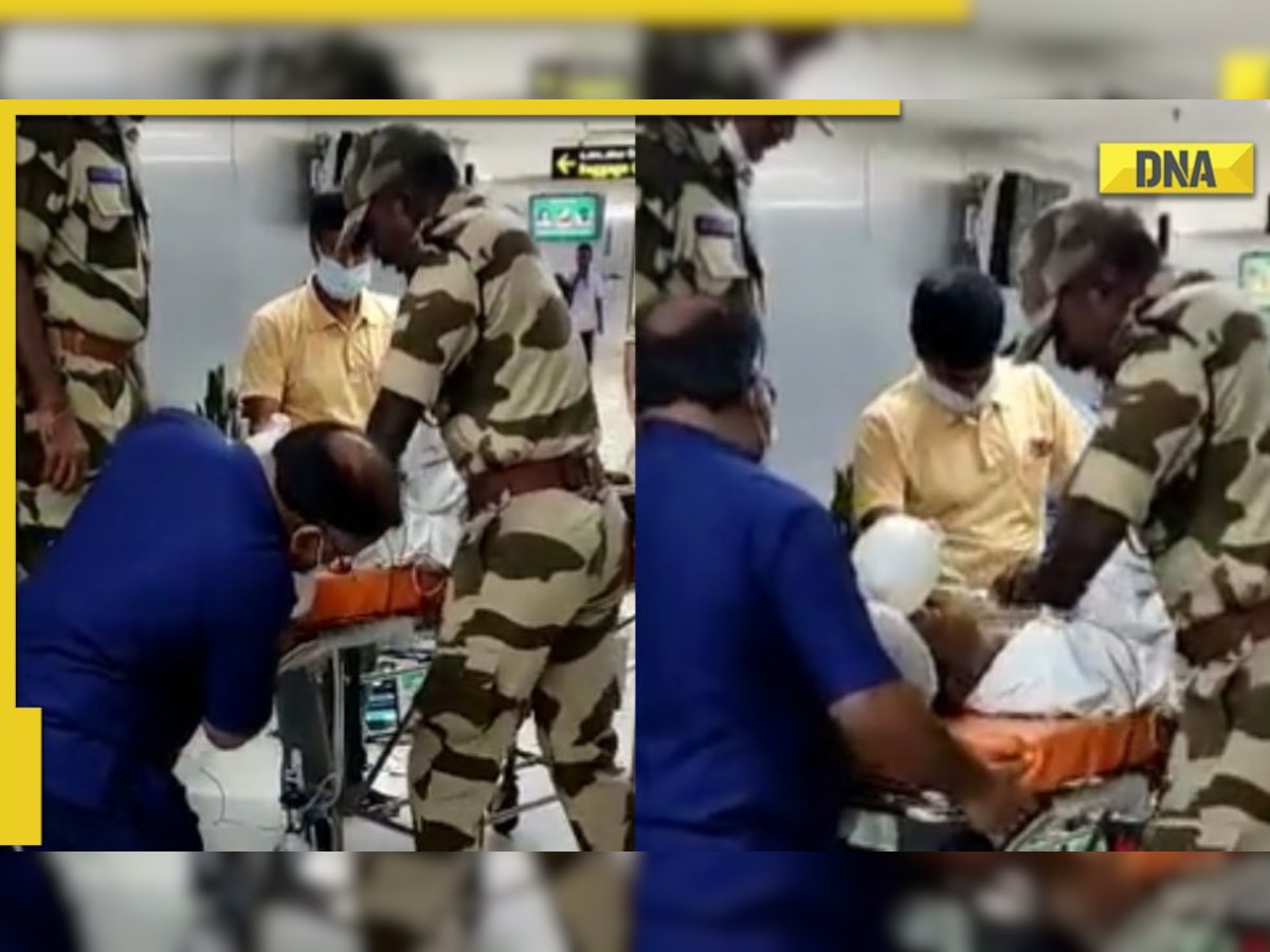 VIDEO: CISF officers' swift action saves man who collapsed due to cardiac arrest