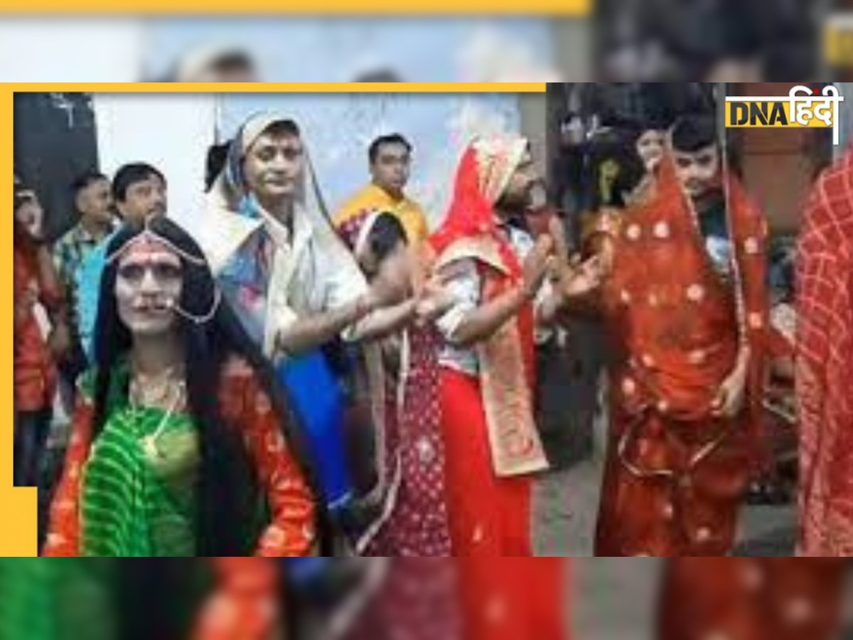 Sheri Garba: Navratri पर यहां साड़ी पहनकर पुरुष करते हैं गरबा, 200 साल पुरानी ये परंपरा क्या है