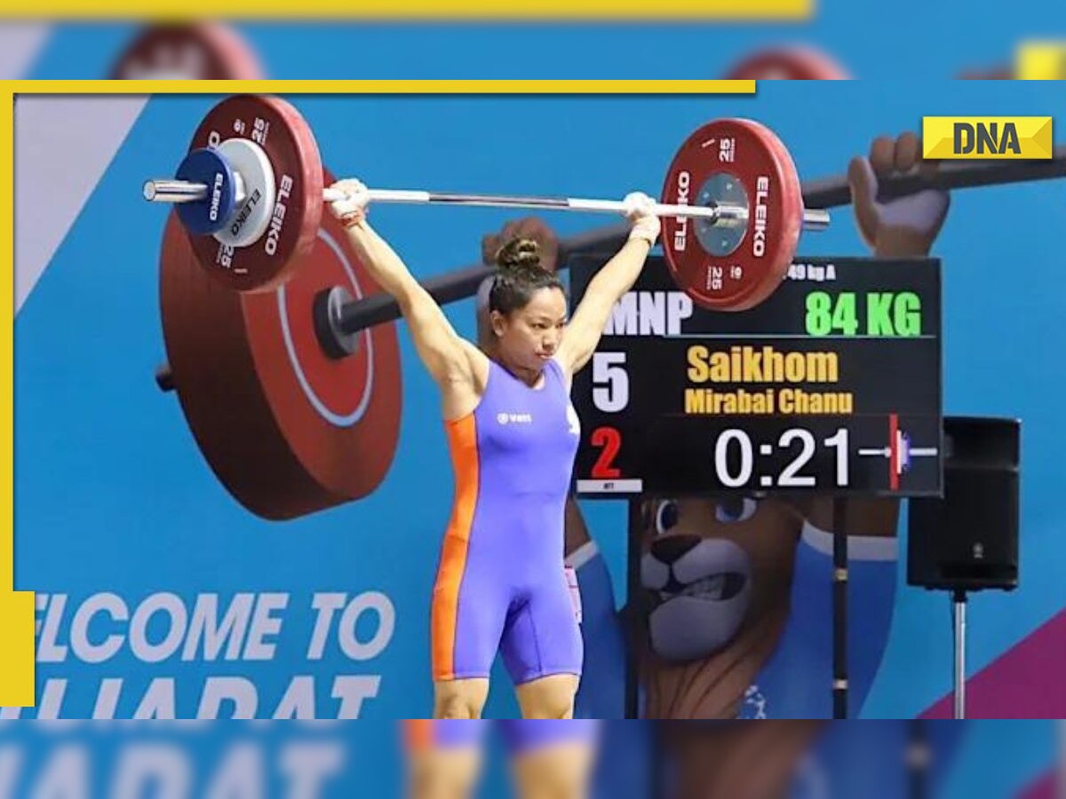 National Games 2022: Mirabai Chanu wins gold in weightlifting, pips Sanjita in 49kg category