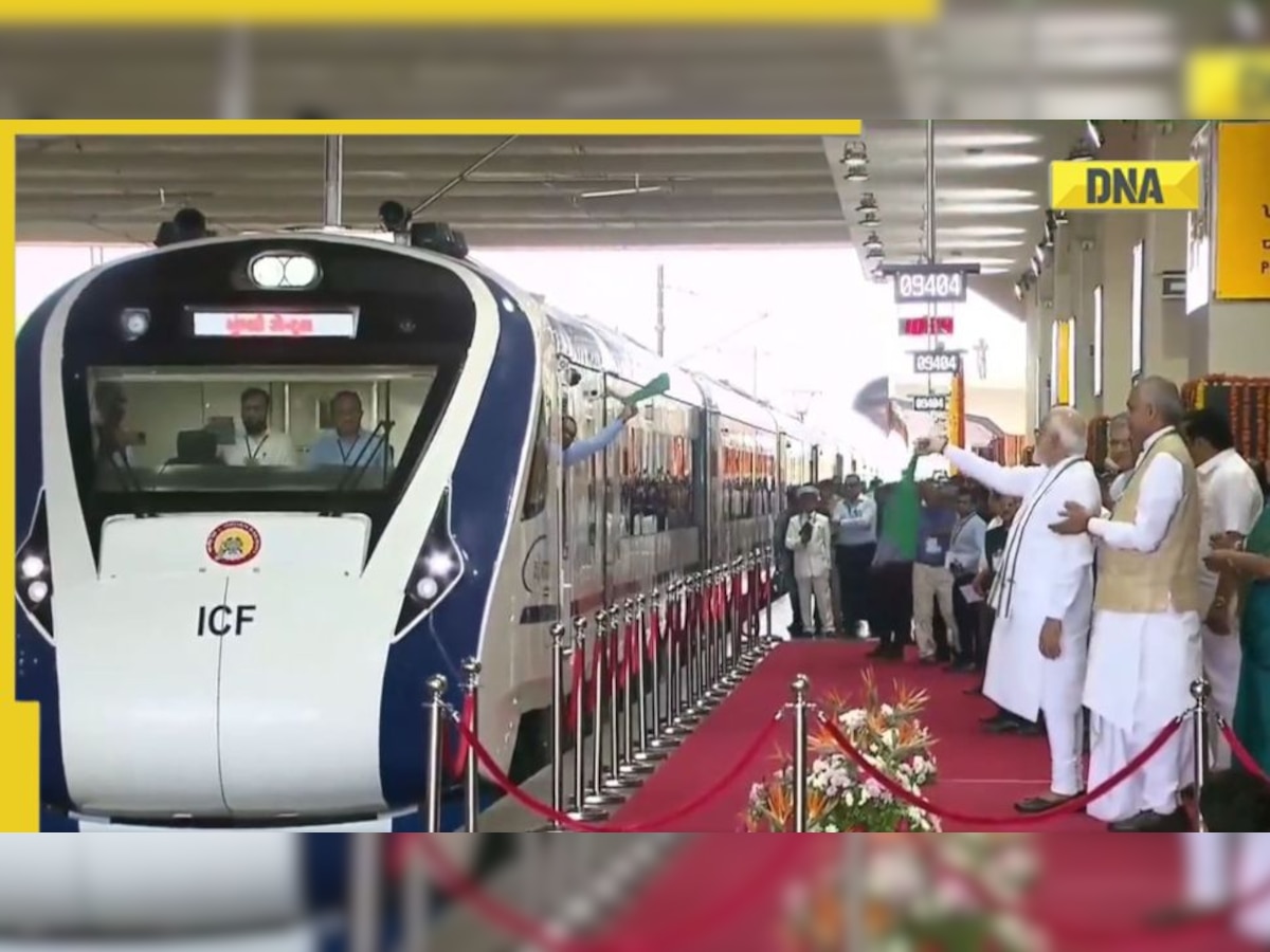 PM Modi flags-off Vande Bharat Express between Ahmedabad and Mumbai; know its flight-like features