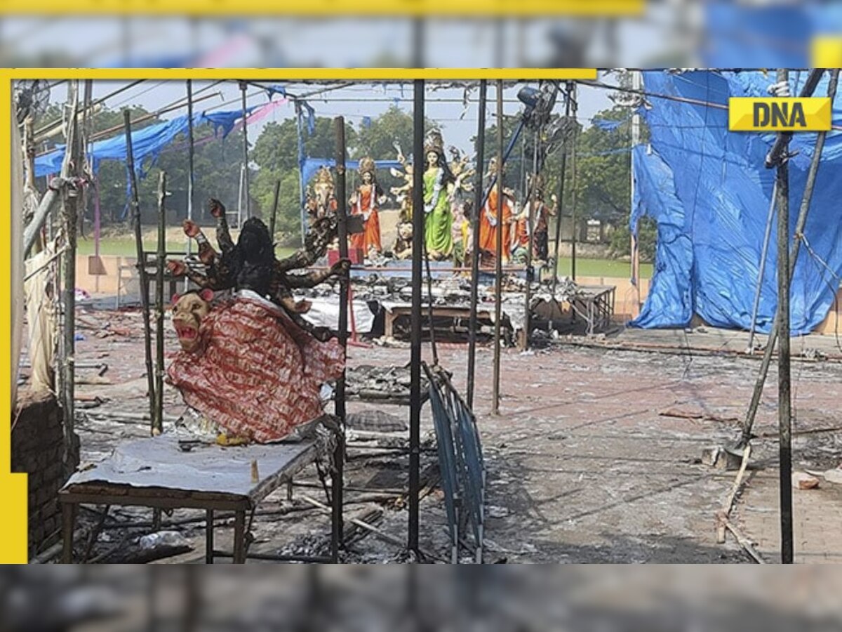 UP Durga Puja pandal fire: 5 dead including 3 children, over 60 injured after deadly fire