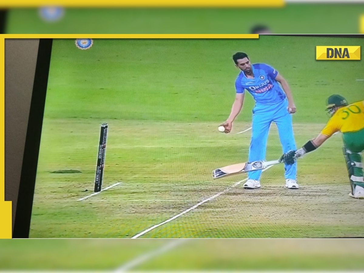 Watch: Deepak Chahar warns Tristan Stubbs to stay at the non-striker's end crease by faking 'mankad'