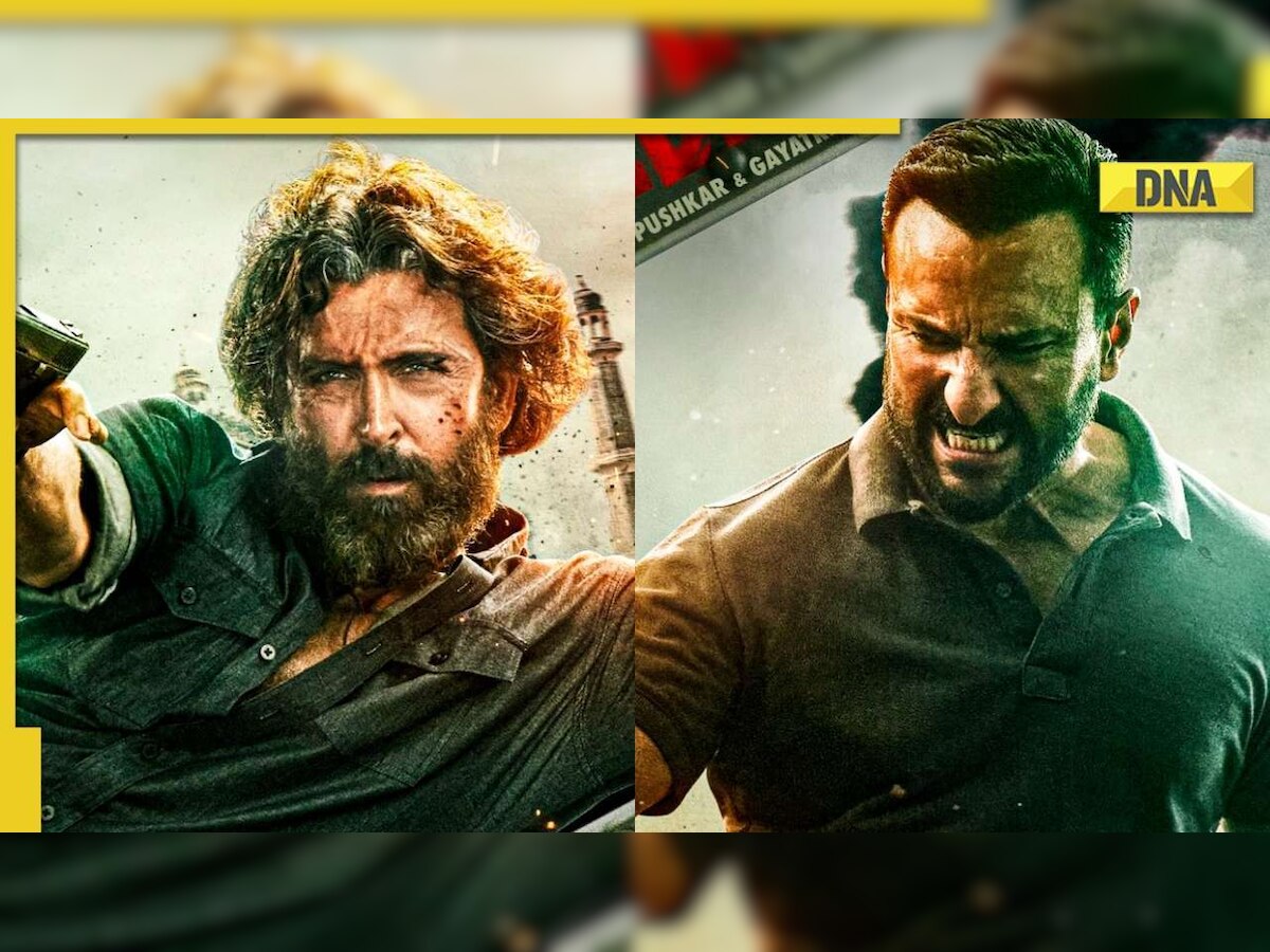 Vikram Vedha box office collection day 4: Hrithik Roshan-Saif Ali Khan starrer mints Rs 42 crore in India