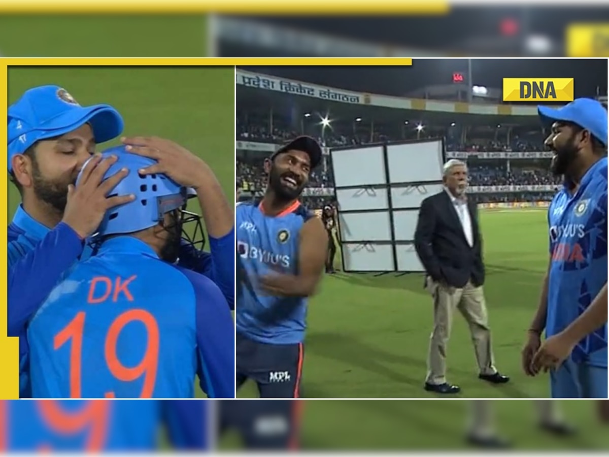 Rohit Sharma-Dinesh Karthik bromance is back! Watch duo's camaraderie despite India's defeat