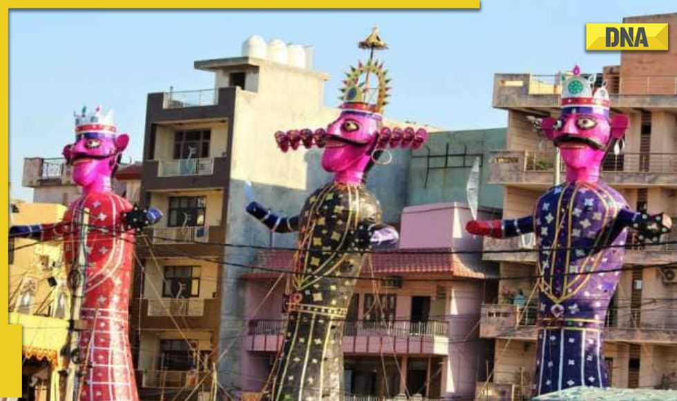 Eco-friendly Ravan Dahan: As Delhi's firecracker ban is in effect, here ...