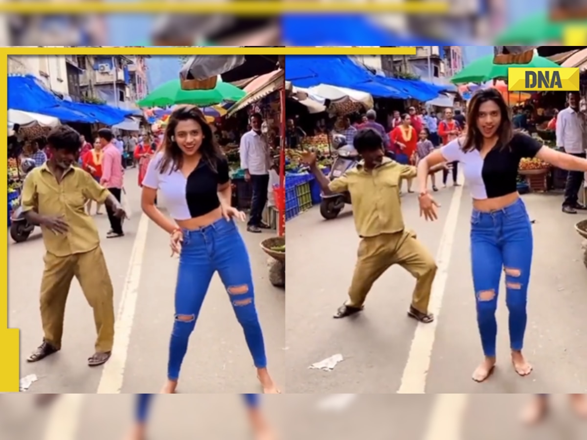 Viral video: Girl grooves on street and auto-rickshaw driver joins her,  leaves netizens in splits