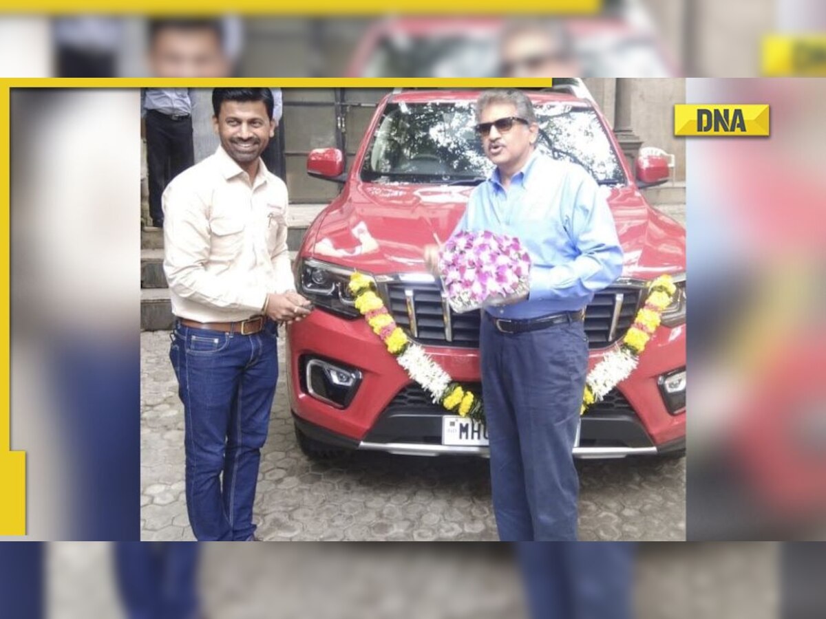 Anand Mahindra receives his brand new Scorpio-N SUV, asks netizens to help him name it