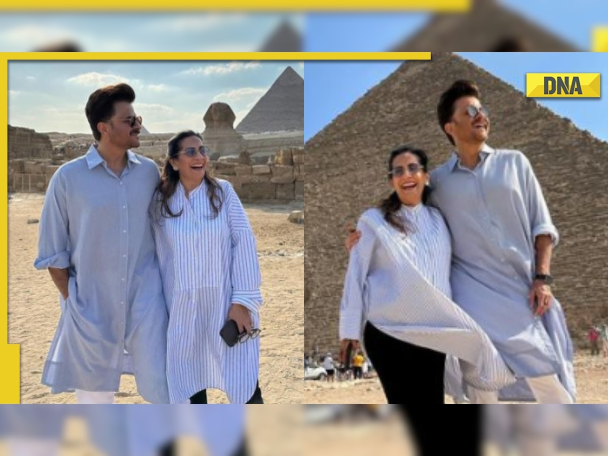 Anil Kapoor shares romantic photos with wife Sunita from Egypt vacation ...