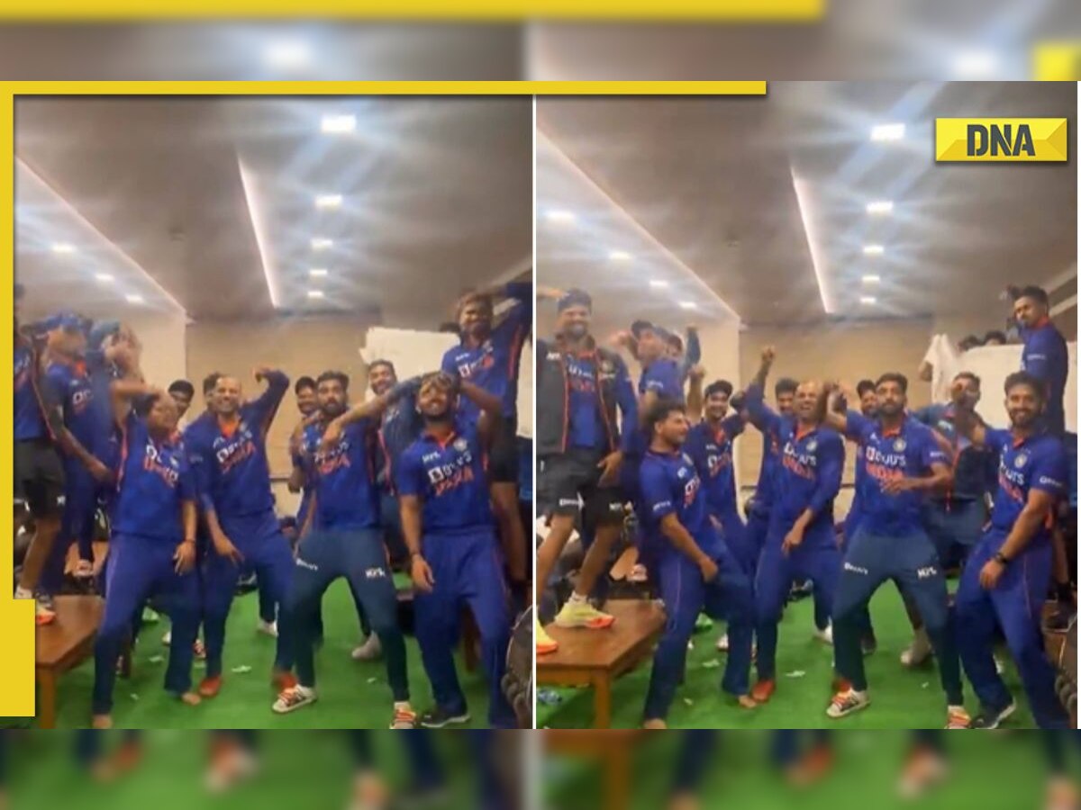 WATCH: Team India grooves to ‘Bolo Tara ra ra’ in the dressing room after ODI series victory over South Africa