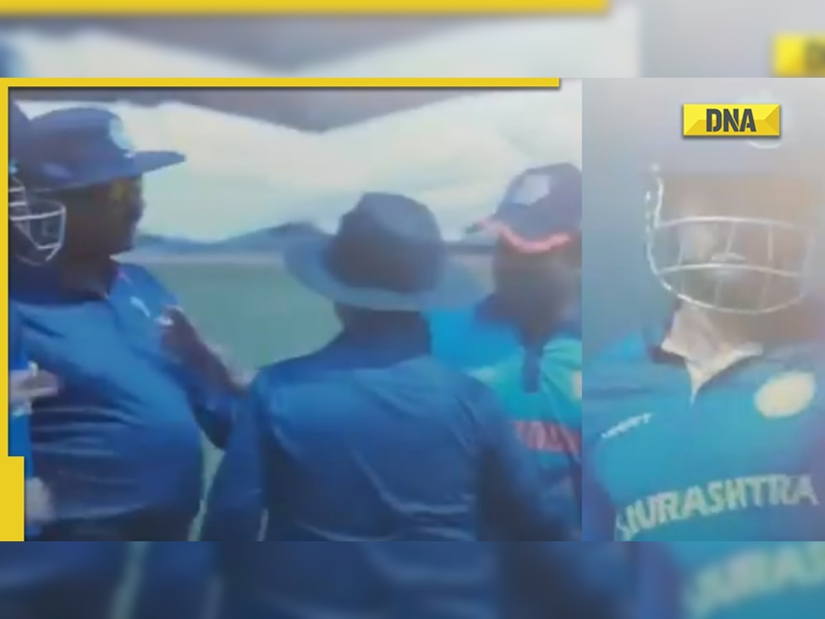 Watch: Tempers flare as Ambati Rayudu, Sheldon Jackson come face to face in Syed Mushtaq Ali Trophy