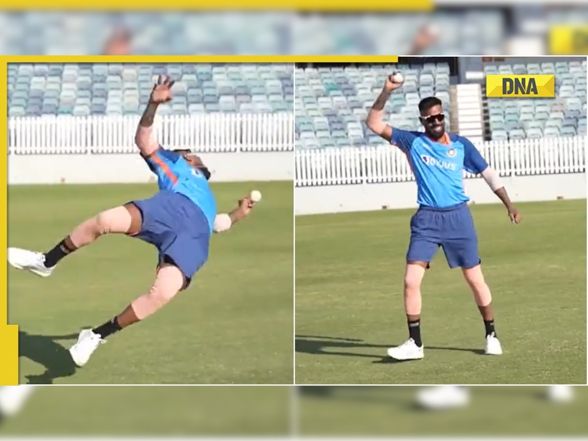 Hardik Pandya shows off his athleticism, pulls off stunning catches before T20 World Cup 2022