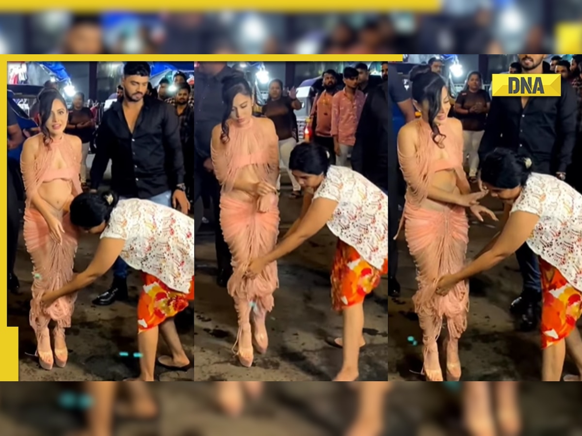 Urfi Javed gets brutally trolled as she struggles to walk in tight dress, high heels