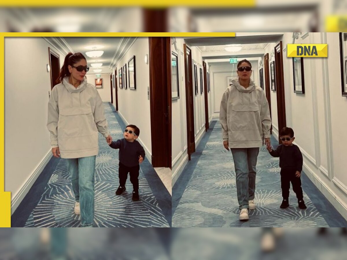 Kareena Kapoor ‘off to work’ with son Jeh in style, shares pics