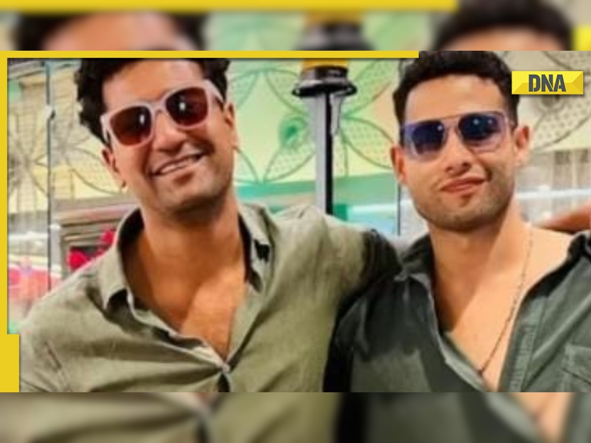 Siddhant Chaturvedi calls himself and Vicky Kaushal 'hare bhare kebabs' as they twin in green