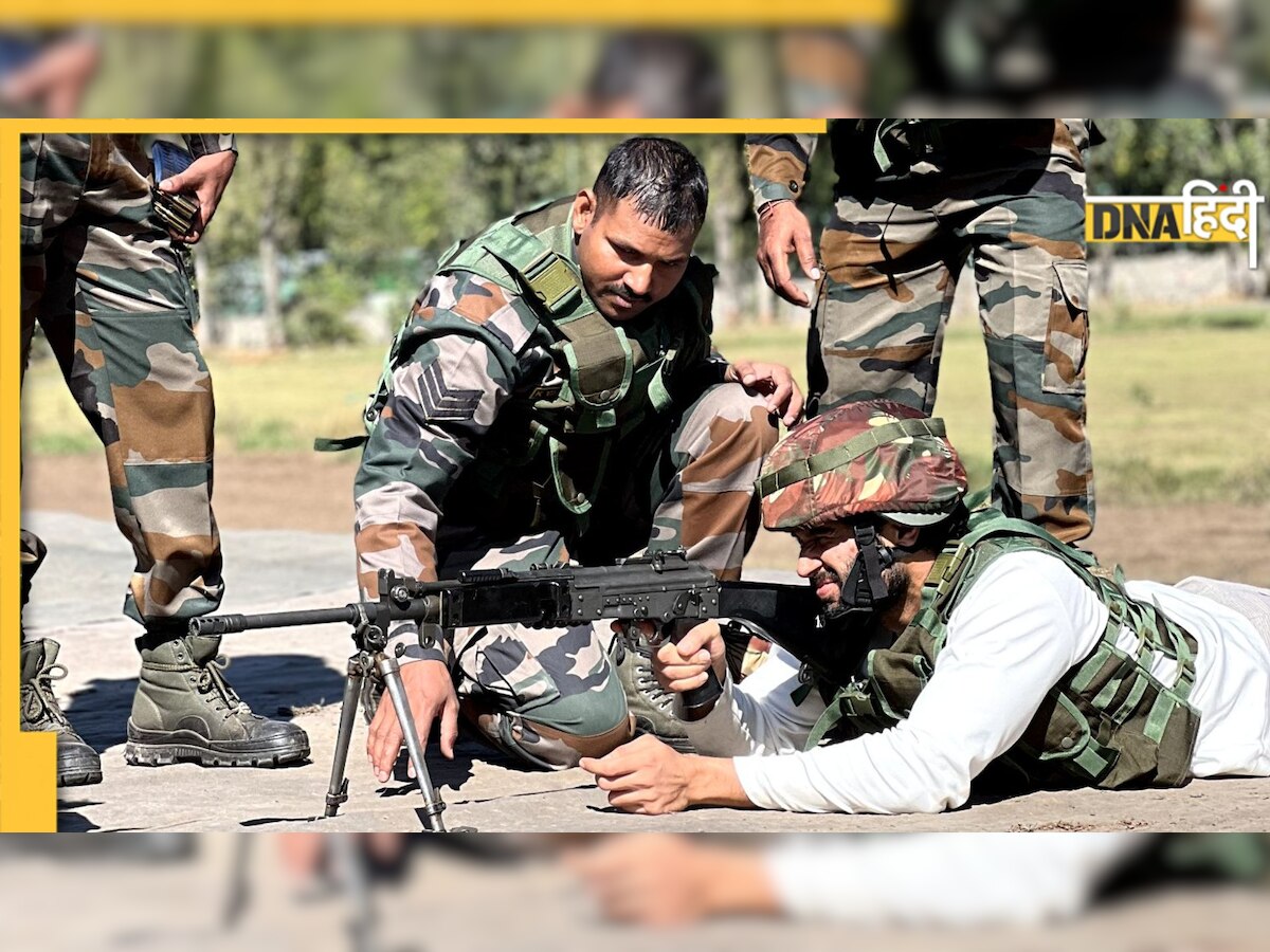 Vijay Deverakonda ने शुरू की Jana Gana Mana की तैयारियां! सेना के कैंप में पहुंचकर जवानों से ली ट्रेनिंग 