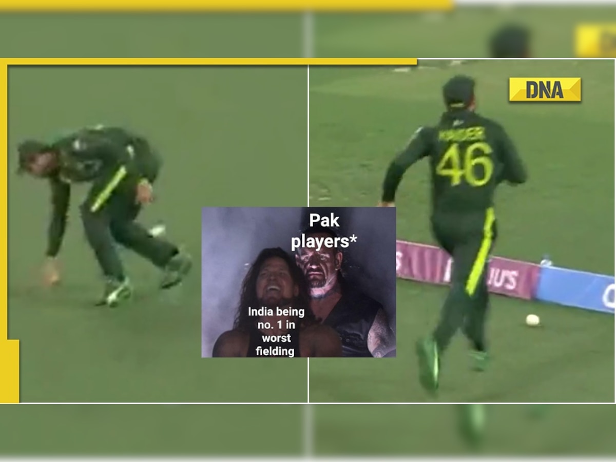 'Some things never change': Pakistan brutally trolled over fielding in T20 WC warmup clash against England