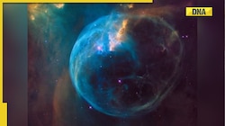 Bubble Nebula, with diametre of 7 light years, captured by NASA's Hubble Space Telescope