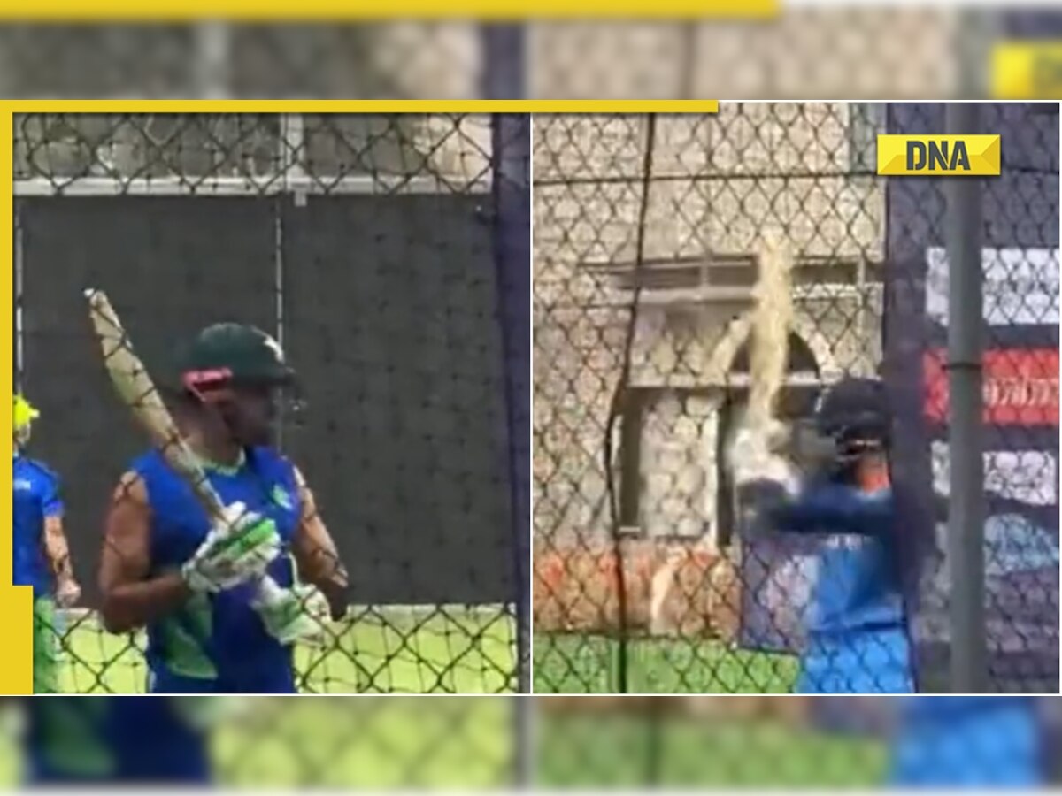 Watch: Virat Kohli, Babar Azam spotted batting together in nets after India's win over Australia