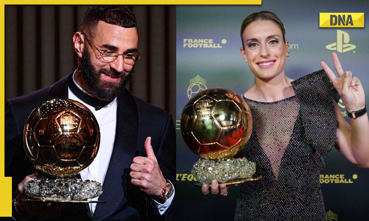 Real Madrid Striker Karim Benzema Wins Ballon D'Or 2022 As Alexia ...