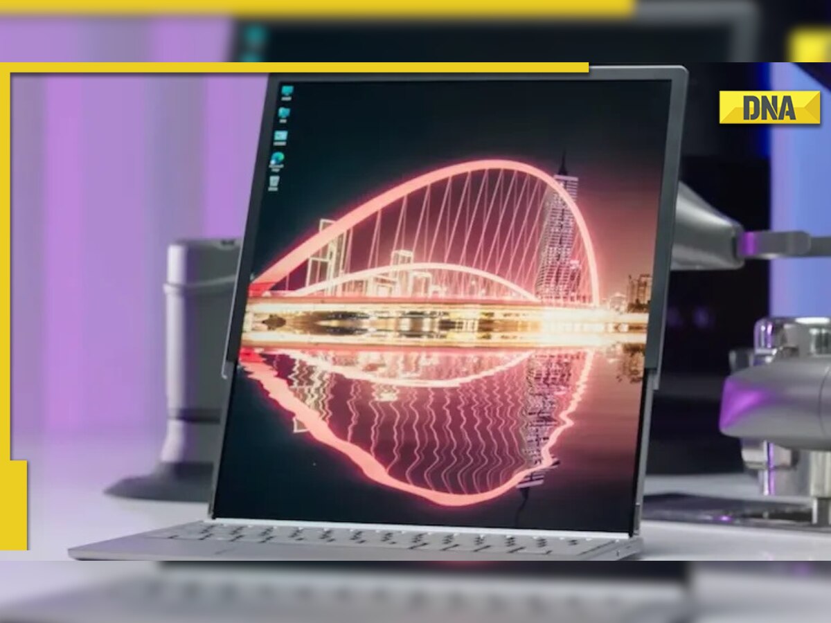 Lenovo concept laptop with rollable display showcased, watch video