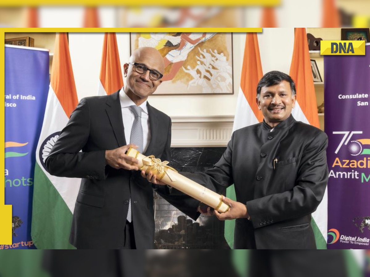 Microsoft CEO Satya Nadella receives Padma Bhushan award, aims to visit India in coming months