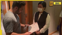 RRR: Jr NTR gets surprised after Japan's hotel staff member welcomed him with huge fan letter
