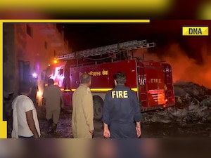 Delhi: Massive fire breaks out at banquet hall in Rohini's Sector 3, 10 fire tenders rush to spot