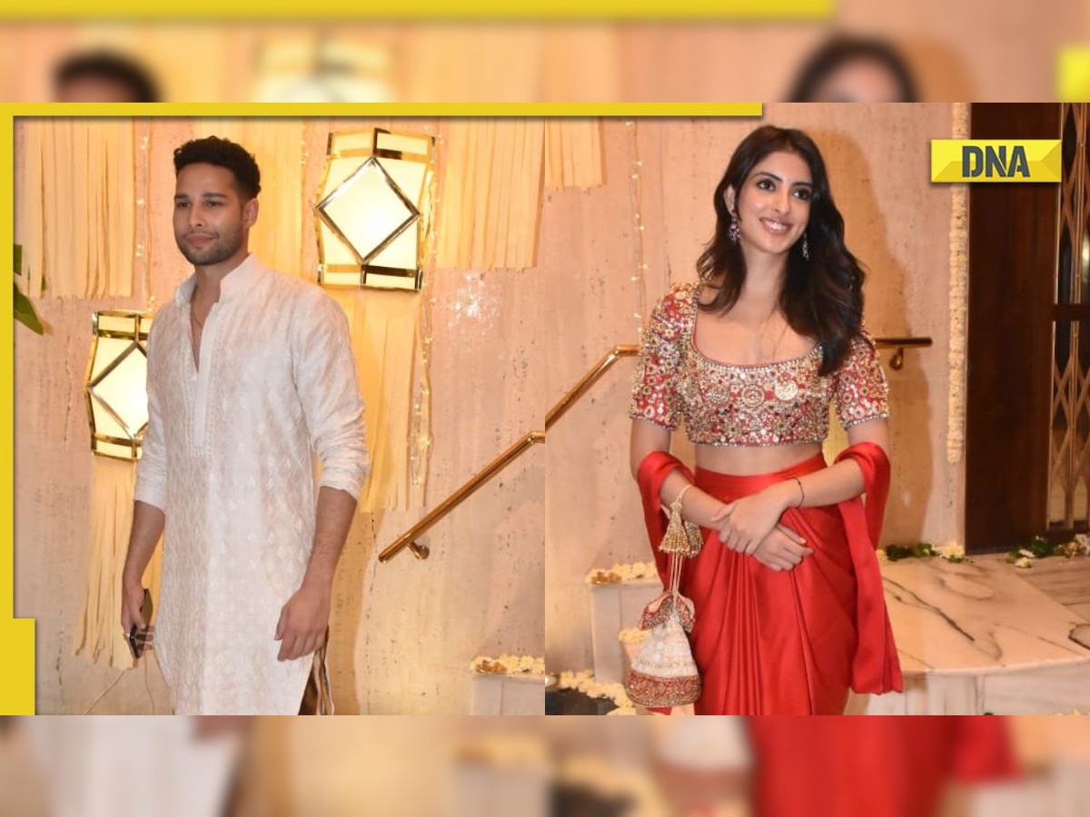 Siddhant Chaturvedi gets teased about rumoured girlfriend Navya Naveli by paps, video goes viral