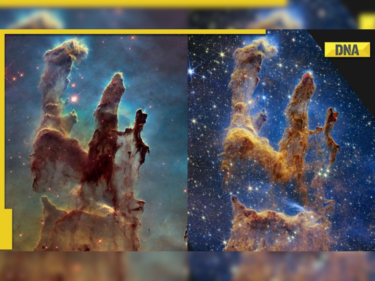 'Pillars of creation': NASA's James Webb Space Telescope shares stunning image from space